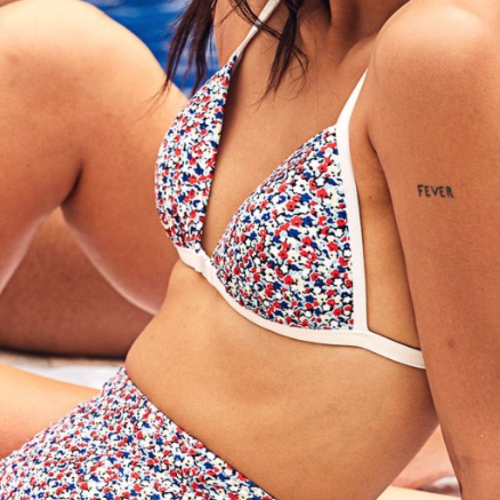 ae perky triangle bikini top